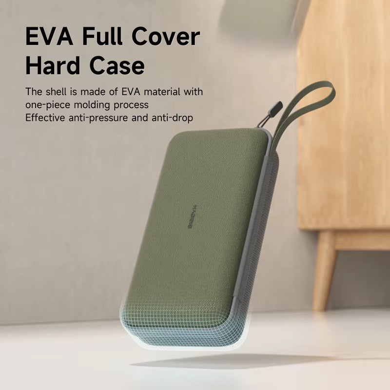 Electronic Organizer Travel Cable Organizer Bag Pouch Portable Carry Case for Cable Charger SD Card Mouse Power Bank