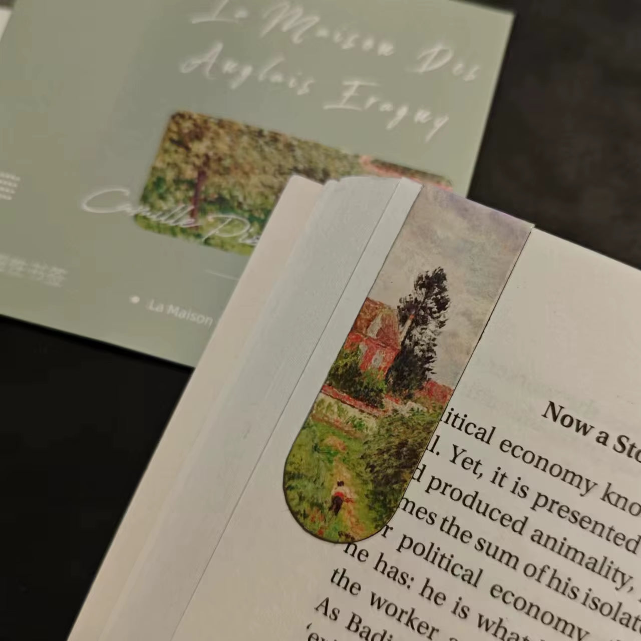 Aesthetic Magnetic Bookmark for Book Lovers and Art Lovers Inspirational Gifts Classic Paintings Masterpiece Diary Decorating