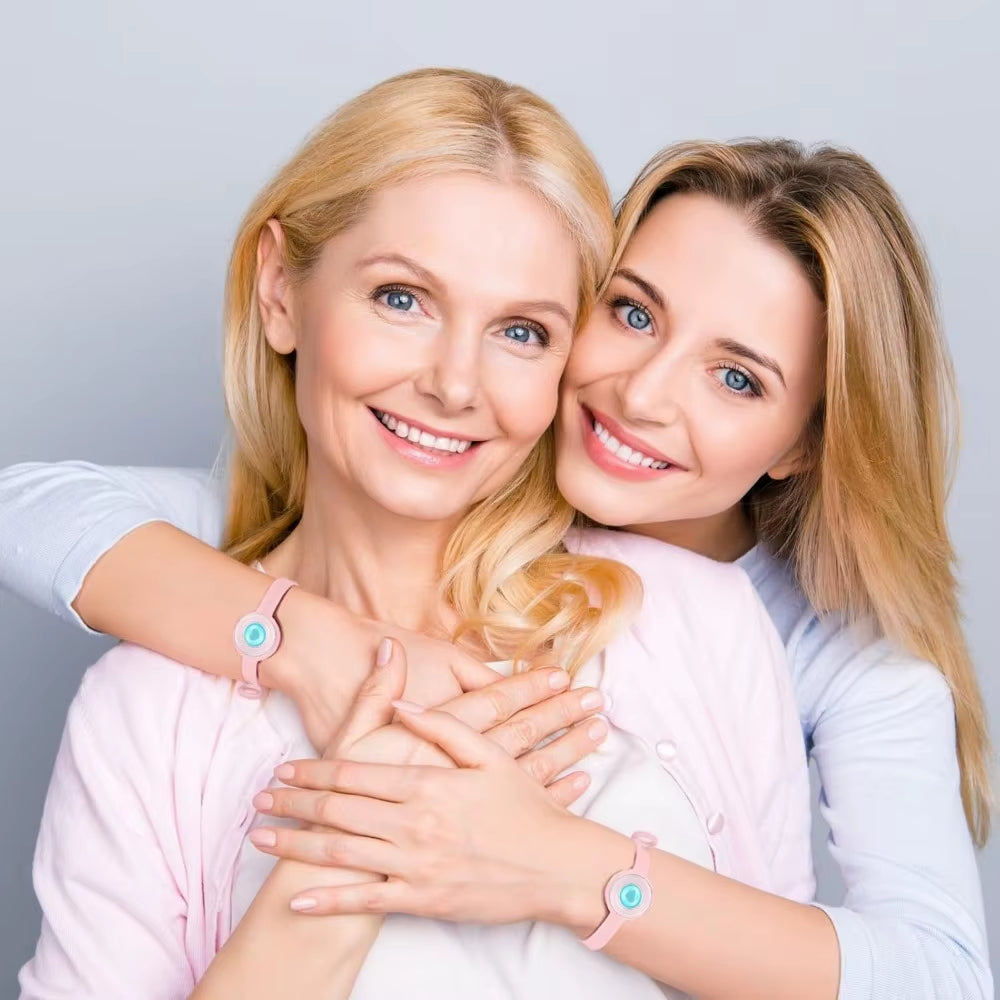 Long Distance Touch Bracelets for Couples-Candy Series, Vibration & Light up for Love Couples Bracelets Relationship Gift