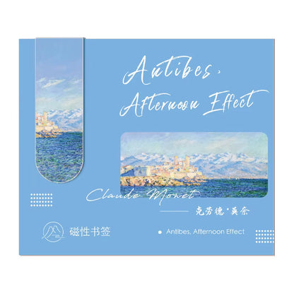 Aesthetic Magnetic Bookmark for Book Lovers and Art Lovers Inspirational Gifts Classic Paintings Masterpiece Diary Decorating