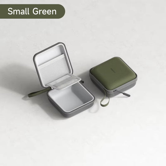 Electronic Organizer Travel Cable Organizer Bag Pouch Portable Carry Case for Cable Charger SD Card Mouse Power Bank