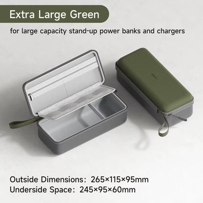 Electronic Organizer Travel Cable Organizer Bag Pouch Portable Carry Case for Cable Charger SD Card Mouse Power Bank